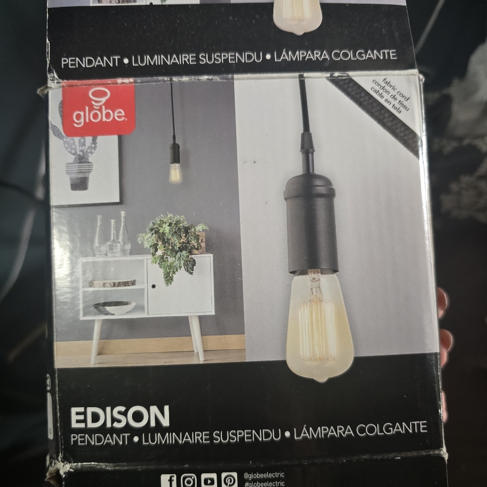 Edison pendant light - Picture 3 of 3